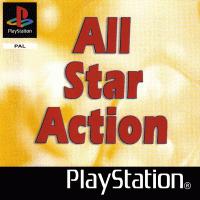 All-Star Action PAL Playstation PAL box art